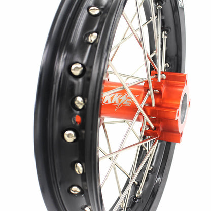 KKE 14"*1.4/12"*1.6 Kid's Small Wheels Rims Set Fit KTM SX 65 2002-2024 - Howling Moto