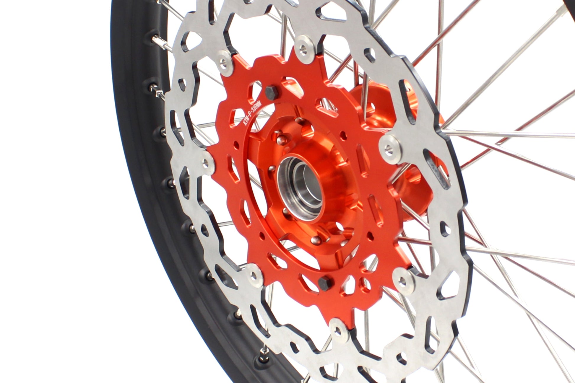 KKE 21/18 Inch CUSH Drive Enduro Wheels Set For KTM SMC 690 2008-2011 - Howling Moto
