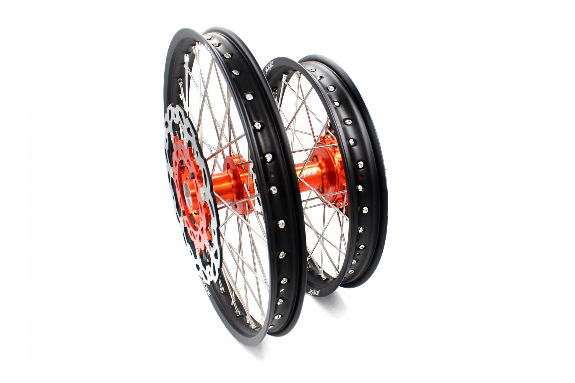 KKE 21/18 Inch CUSH Drive Enduro Wheels Set For KTM SMC 690 2008-2011 - Howling Moto