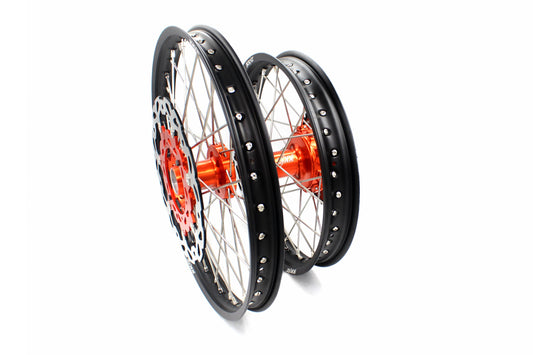 KKE 21/18 Inch CUSH Drive Enduro Wheels Set For KTM SMC 690 2008-2011 - Howling Moto