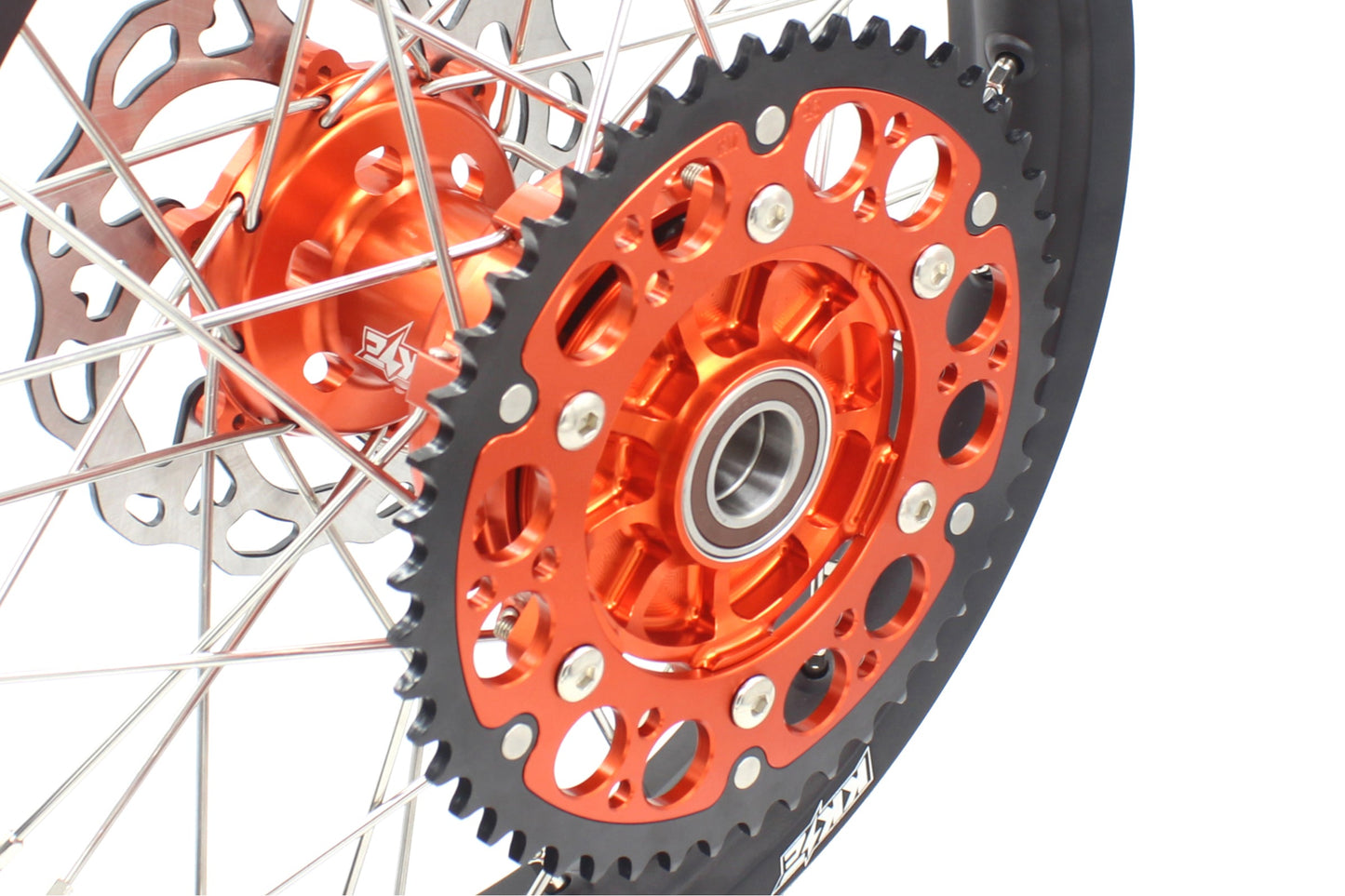 KKE 21/18 Inch CUSH Drive Enduro Wheels Set For KTM SMC 690 2008-2011 - Howling Moto