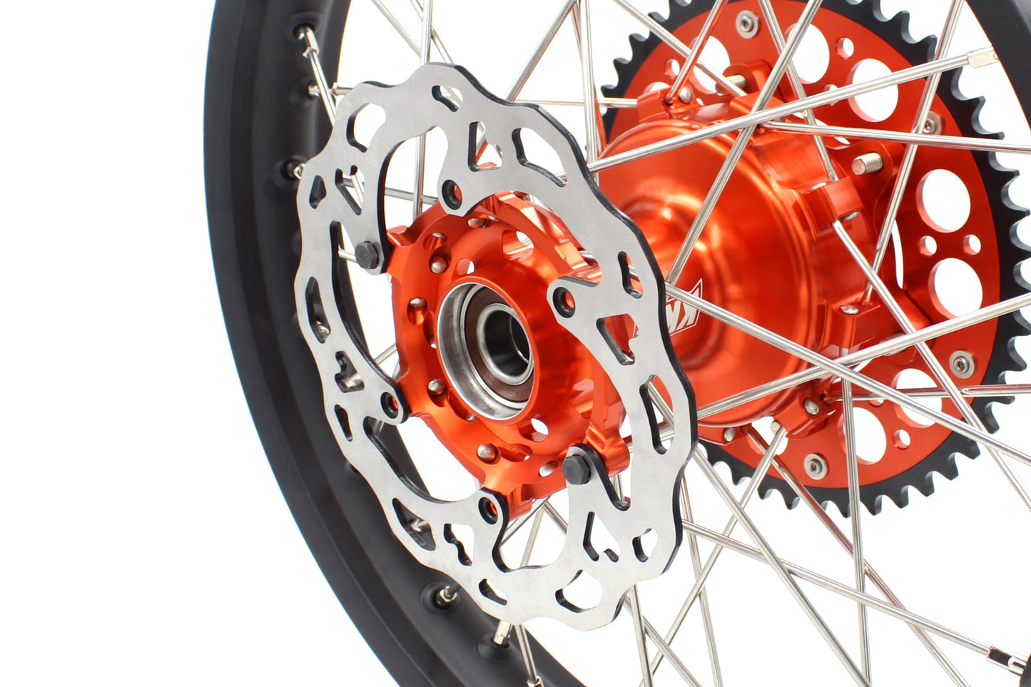 KKE 21/18 Inch CUSH Drive Enduro Wheels Set For KTM SMC 690 2008-2011 - Howling Moto