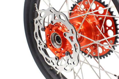 KKE 21/18 Inch CUSH Drive Enduro Wheels Set For KTM SMC 690 2008-2011 - Howling Moto