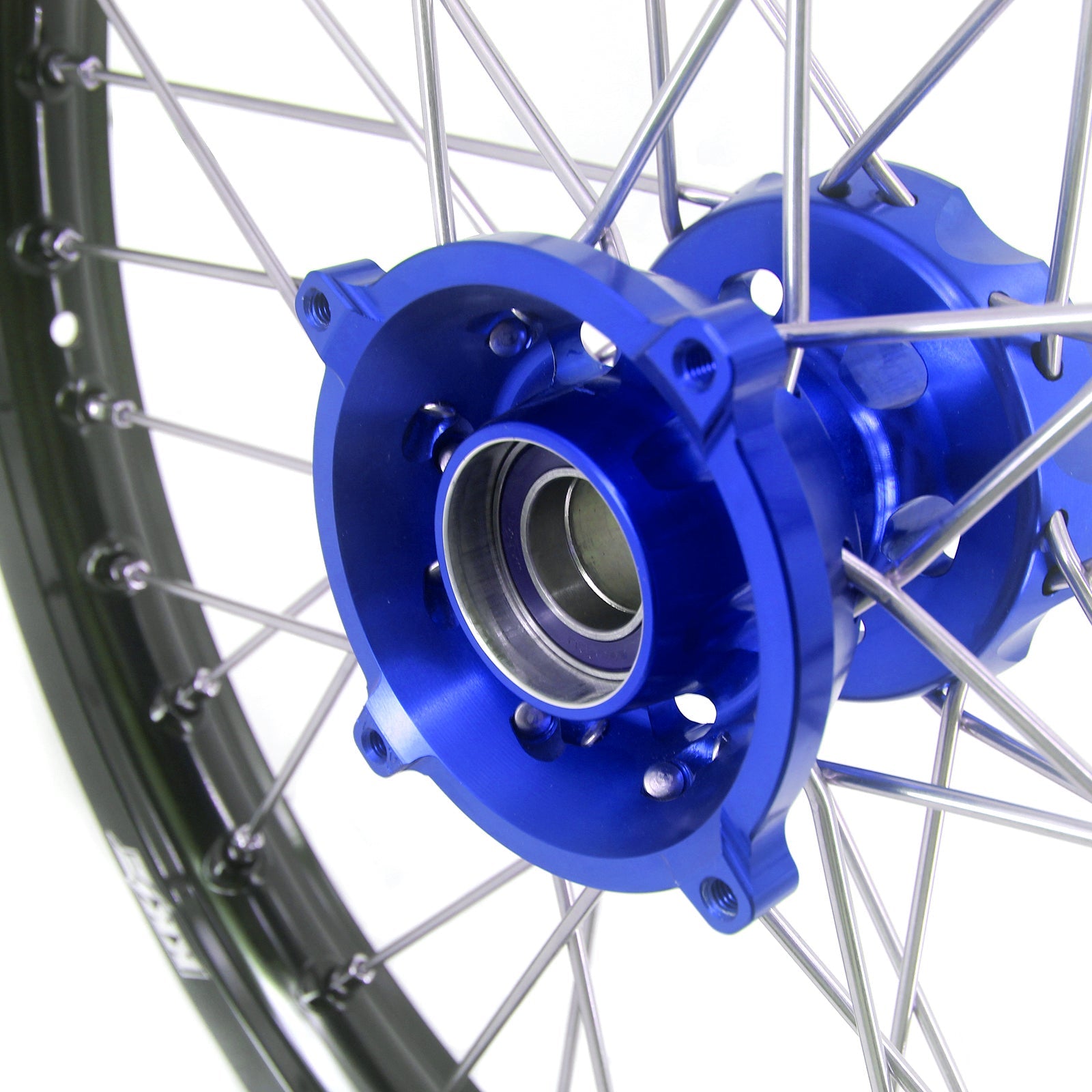 KKE 17/14 Factory Size Kids Big Wheels Rims Fit KTM SX 85 2025 Blue - Howling Moto