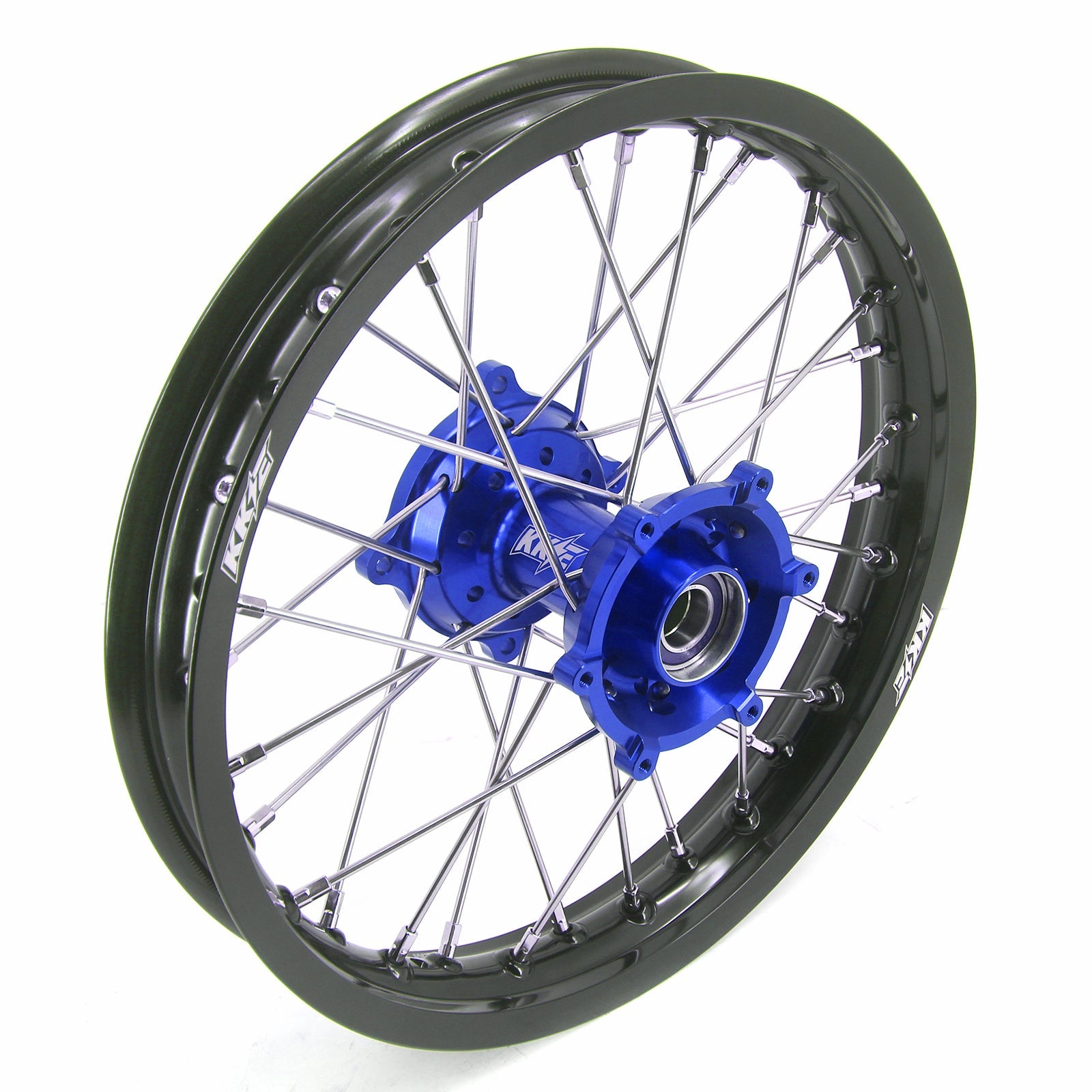 KKE 17/14 Factory Size Kids Big Wheels Rims Fit KTM SX 85 2025 Blue - Howling Moto