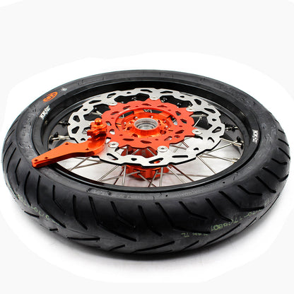 KKE 3.5/5.0 CUSH Drive Supermoto Wheels Tires for KTM SX SX-F XC-F EXC EXC-F 2003-2024 - Howling Moto