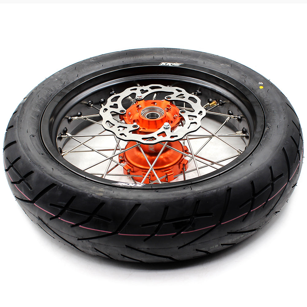 KKE 3.5/5.0 CUSH Drive Supermoto Wheels Tires for KTM SX SX-F XC-F EXC EXC-F 2003-2024 - Howling Moto