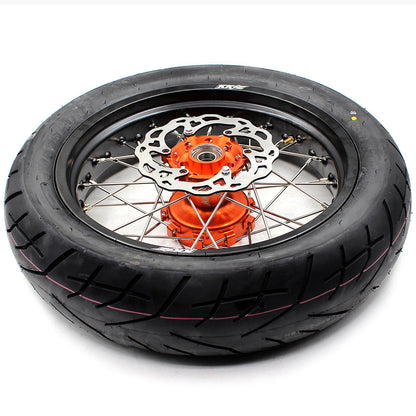KKE 3.5/5.0 CUSH Drive Supermoto Wheels Tires for KTM SX SX-F XC-F EXC EXC-F 2003-2024 - Howling Moto
