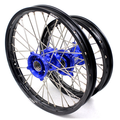 KKE 17"*1.4/14"*1.6 Spoked Kid's Big Wheels Rims Fit KTM SX 85 2003-2020 Husqvarna TC 85 2014-2020 Blue Hub - Howling Moto
