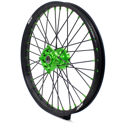 KKE 21/19 MX Dirtbike Spoked Wheels Rims For KAWASAKI KX250F KX450F 2006-2014 Disc - Howling Moto