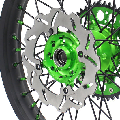 KKE 21" 19" Dirtbike Wheels Rims For KAWASAKI KX250F KX450F 2015 2016 2017 2018 - Howling Moto
