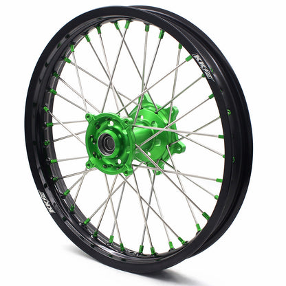 KKE 21" 19" Motorcycle Dirtbike Wheels Rims Fit KAWASAKI KX250F 450F 2015 2016 2017 2018 - Howling Moto