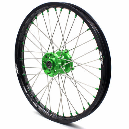 KKE 21" 19" Motorcycle Dirtbike Wheels Rims Fit KAWASAKI KX250F 450F 2015 2016 2017 2018 - Howling Moto