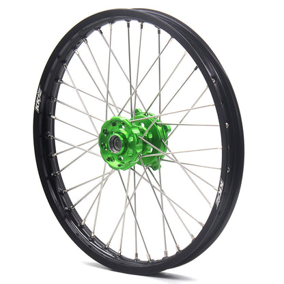 KKE 21" 19" Motorcycle Spoke Wheels Rims For KAWASAKI KX250F KX450F 2006-2014