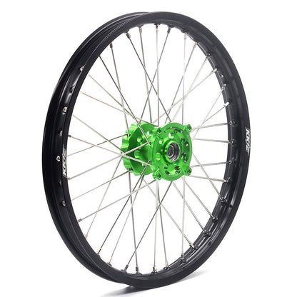 KKE 21" 19" Motorcycle Spoke Wheels Rims For KAWASAKI KX250F KX450F 2006-2014