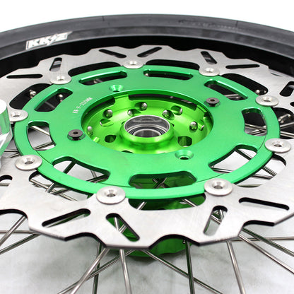 KKE 17inch KX250F 2006-2019 KX450F 2006-2018 For KAWASAKI Supermoto Rims CST Tires - Howling Moto