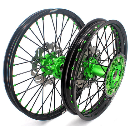 KKE KX125 KX250 1993-2002 For KAWASAKI 21" 19" Motorcycles Spoke Wheels Rims