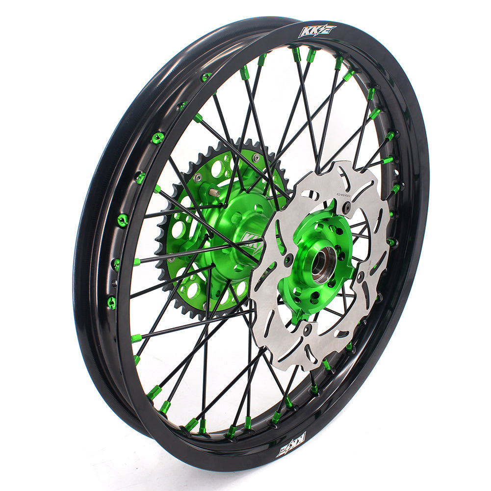 KKE KX125 KX250 1993-2002 For KAWASAKI 21" 19" Motorcycles Spoke Wheels Rims