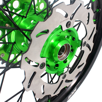 KKE KX125 KX250 1993-2002 For KAWASAKI 21" 19" Motorcycles Spoke Wheels Rims