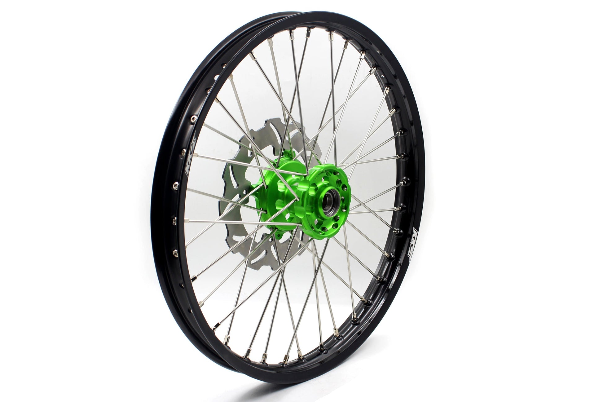 KKE 21" 18" Motorcycle Aluminum Spoke Wheels For KAWASAKI KX250F KX450F 2006-2014 - Howling Moto