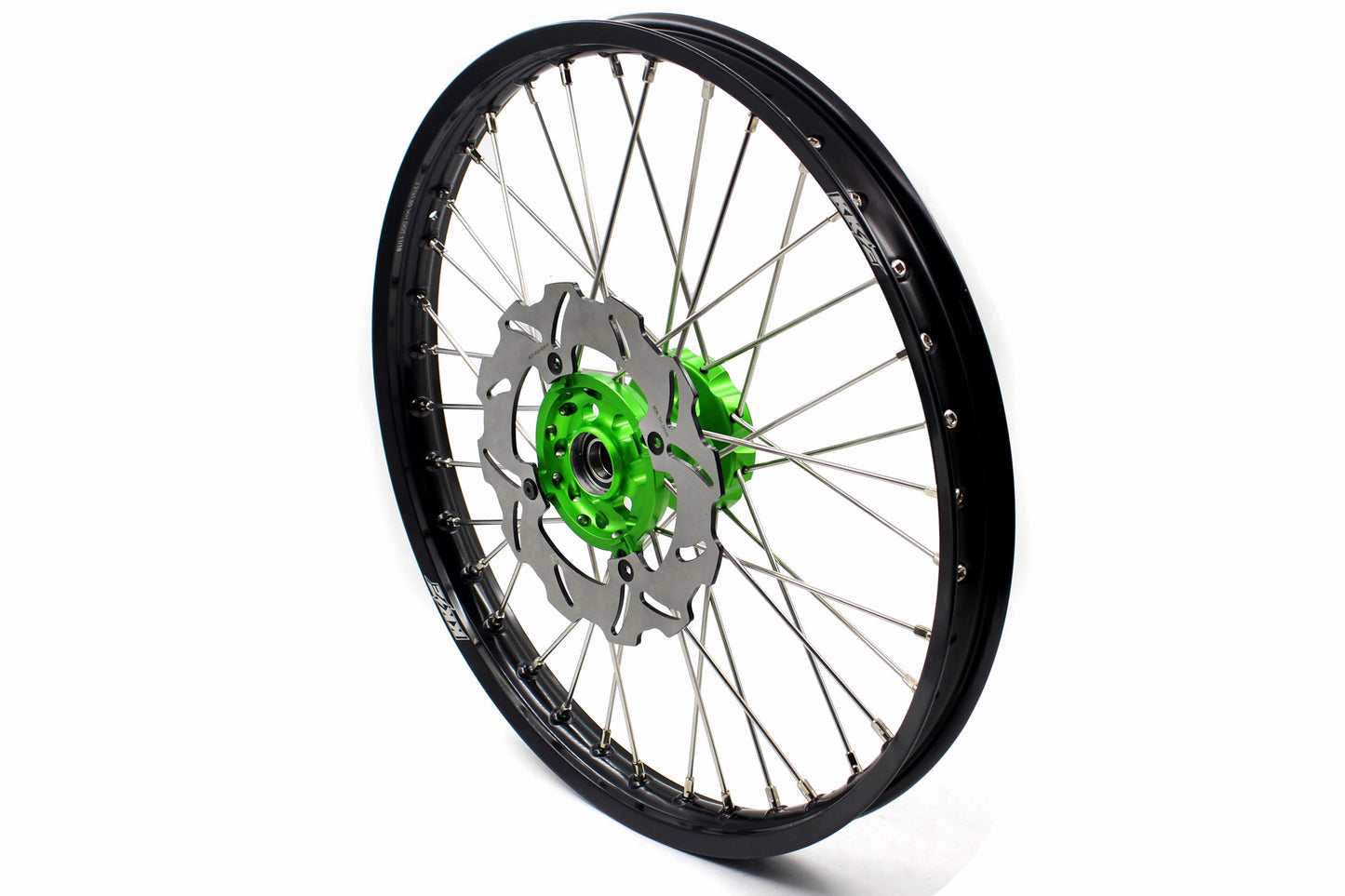 KKE 21/19 MX Spoked Wheels For KAWASAKI KX125 KX250 2003 2004 2005 Disc