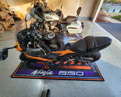 MPM Motorcycle Mat for Kawasaki Ninja 650 - MM7388 - Howling Moto
