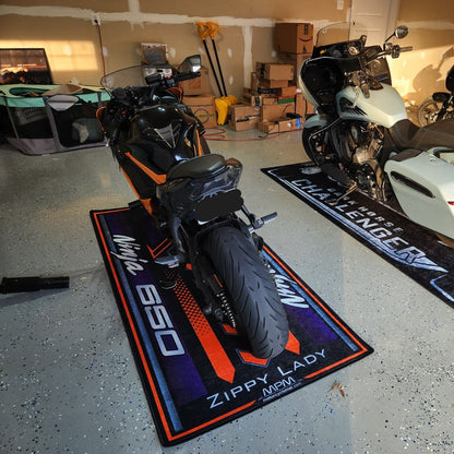 MPM Motorcycle Mat for Kawasaki Ninja 650 - MM7388 - Howling Moto