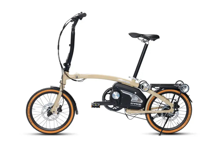 CYKE Kingfisher Mid-Drive Folding eBike - Howling Moto