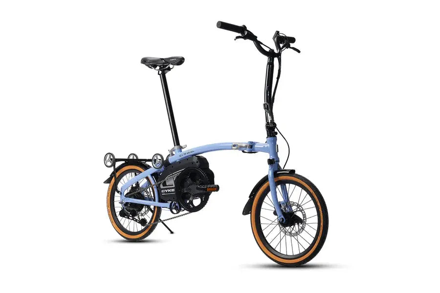 CYKE Kingfisher Mid-Drive Folding eBike - Howling Moto