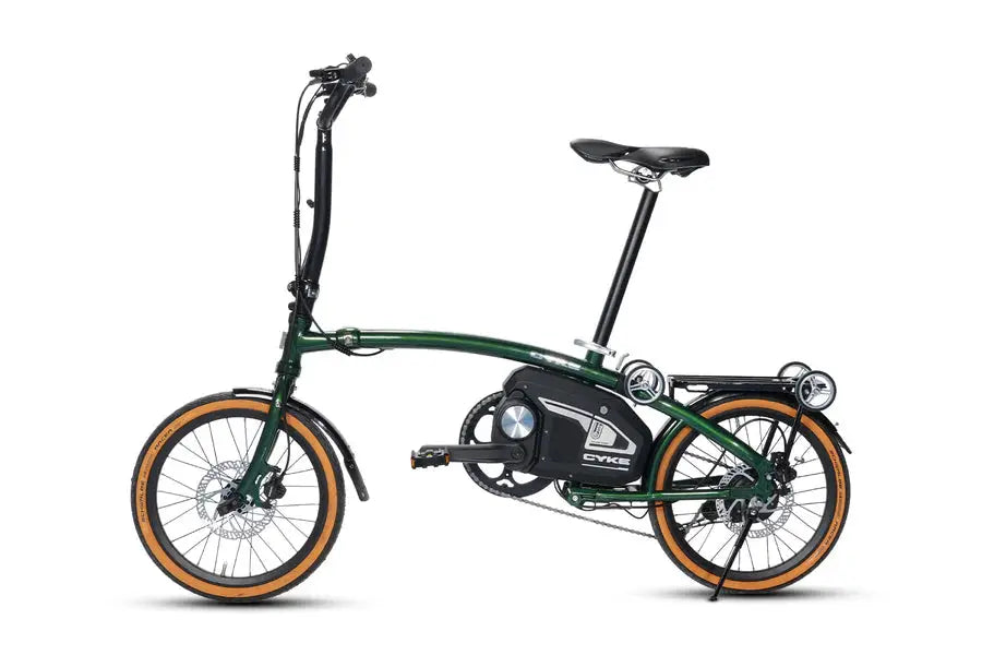 CYKE Kingfisher Mid-Drive Folding eBike - Howling Moto