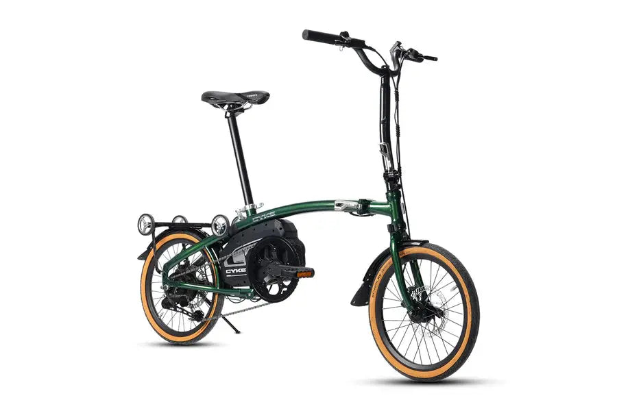 CYKE Kingfisher Mid-Drive Folding eBike - Howling Moto