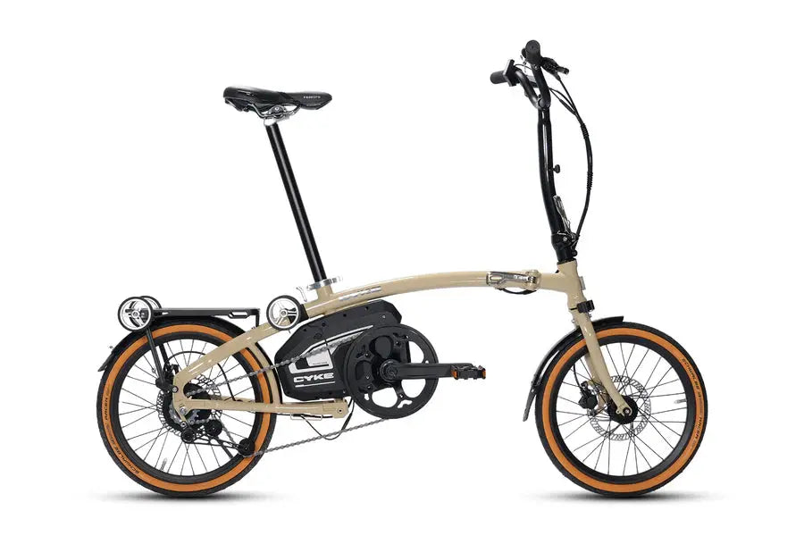 CYKE Kingfisher Mid-Drive Folding eBike - Howling Moto