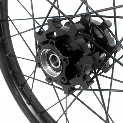 US Stock KKE 1.85*16" Electric Dirtbike Rear Wheels Rim Fit SurRon Light Bee-X 2019-2025 All Black - Howling Moto
