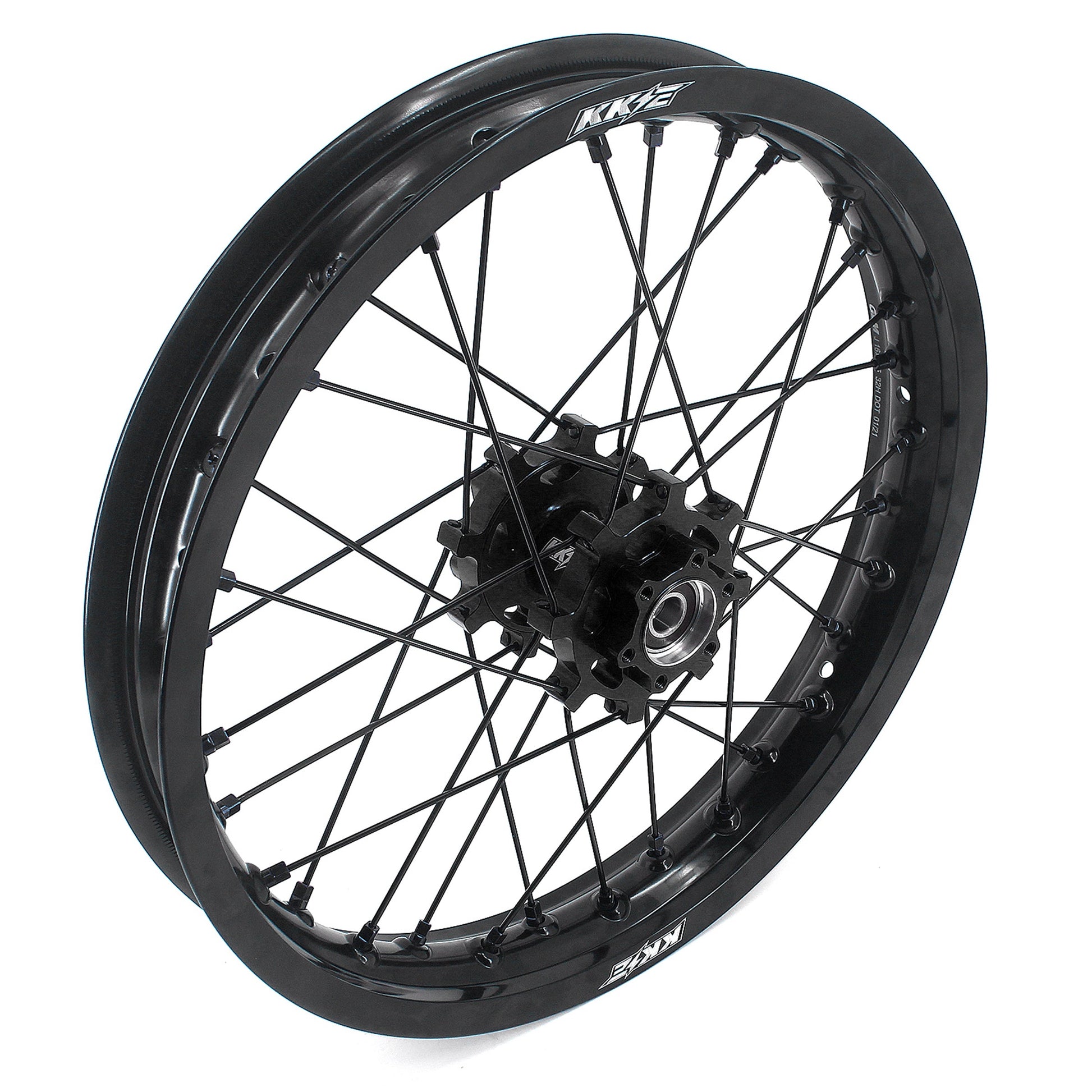 US Stock KKE 1.85*16" Electric Dirtbike Rear Wheels Rim Fit SurRon Light Bee-X 2019-2025 All Black - Howling Moto