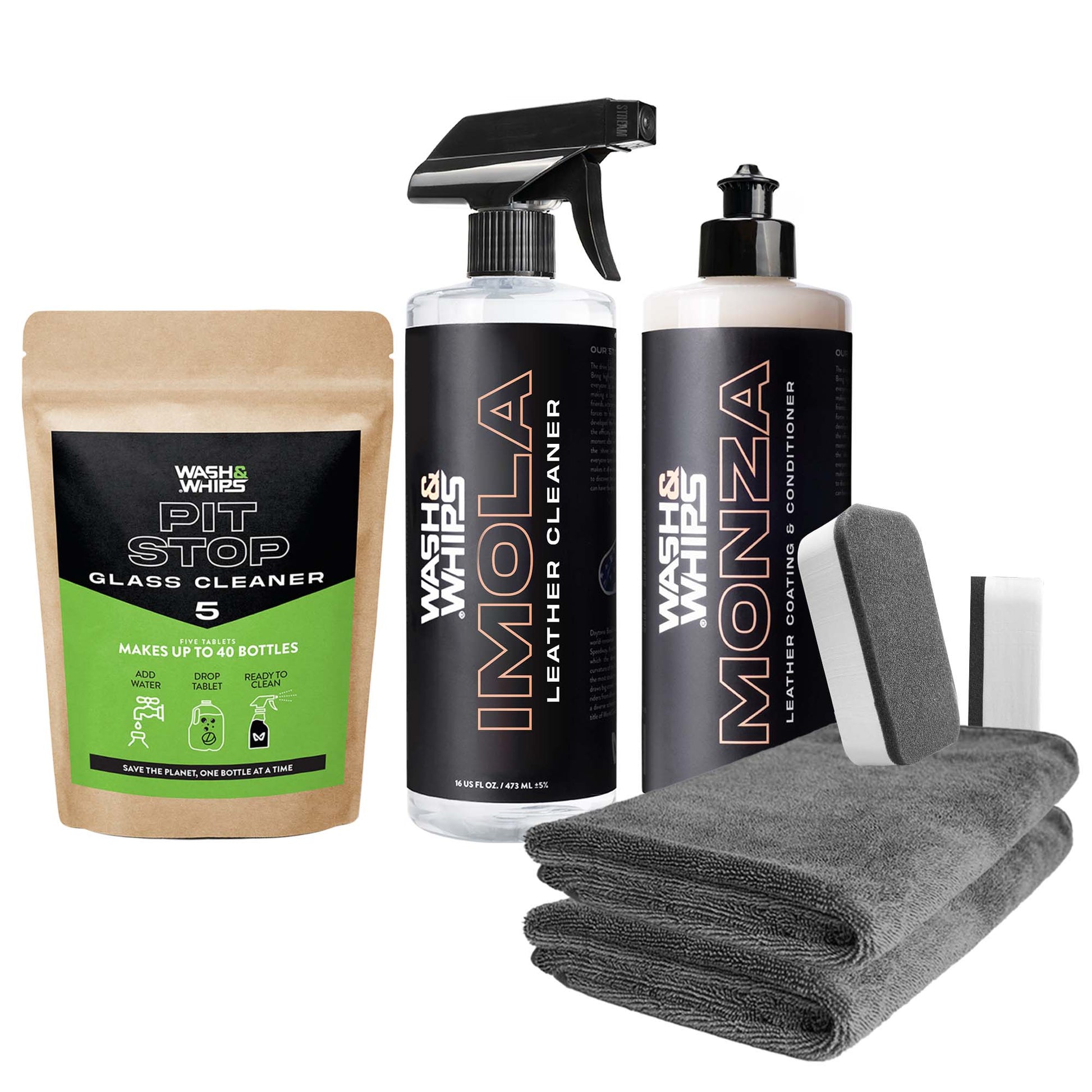 WASH&WHIPS Leather Care Kit - Howling Moto