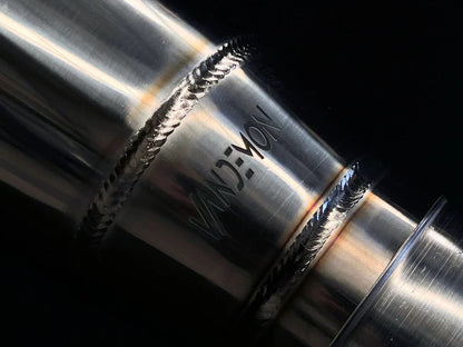 Bill's Exhausts Vandemon polished titanium exhaust system logo on a black background for Kawasaki Ninja ZH2 2020-25.