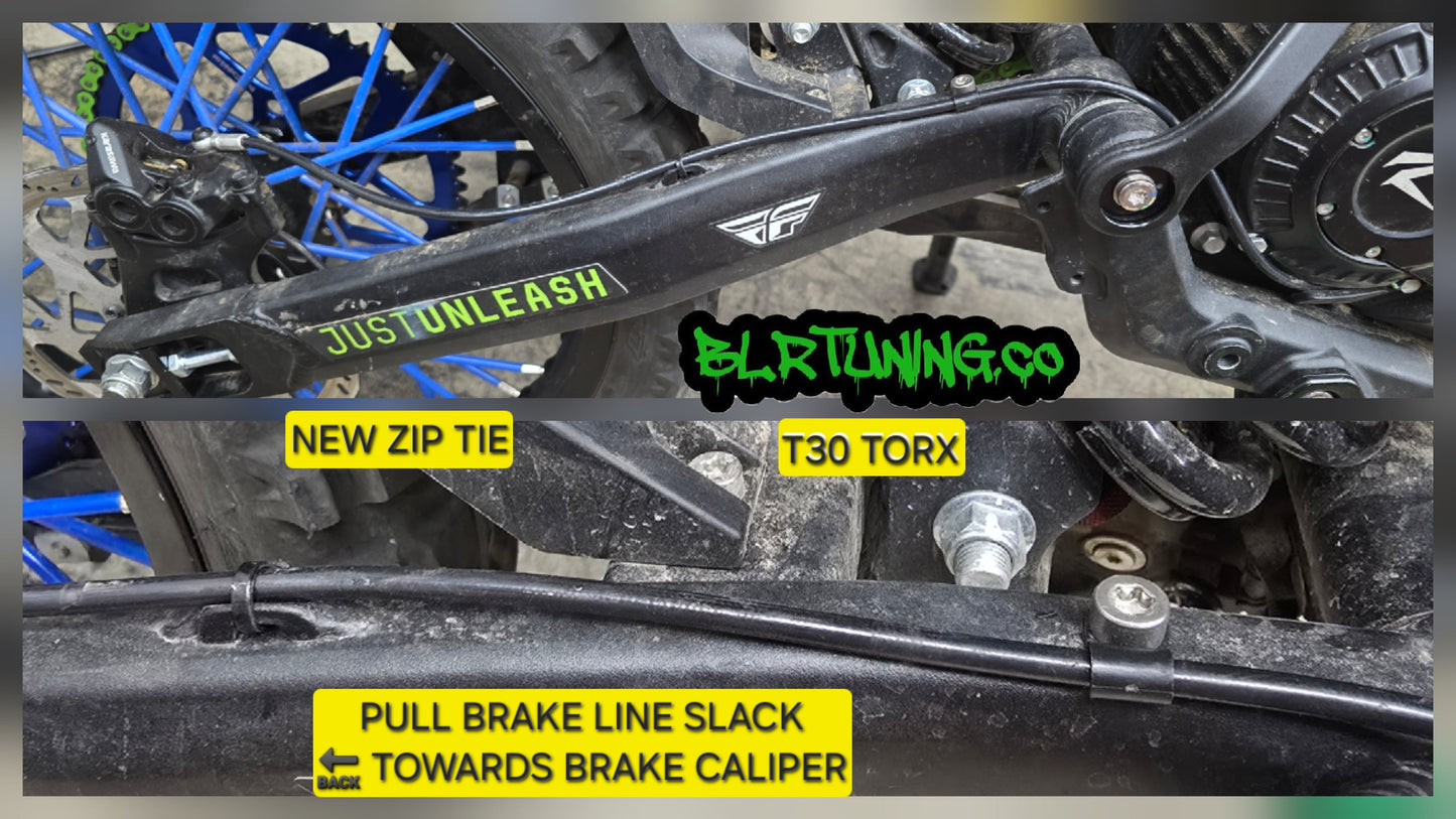 RAWRR MANTIS X 58 TOOTH REAR SPROCKET MAX TORQUE CONVERSION KIT - Howling Moto