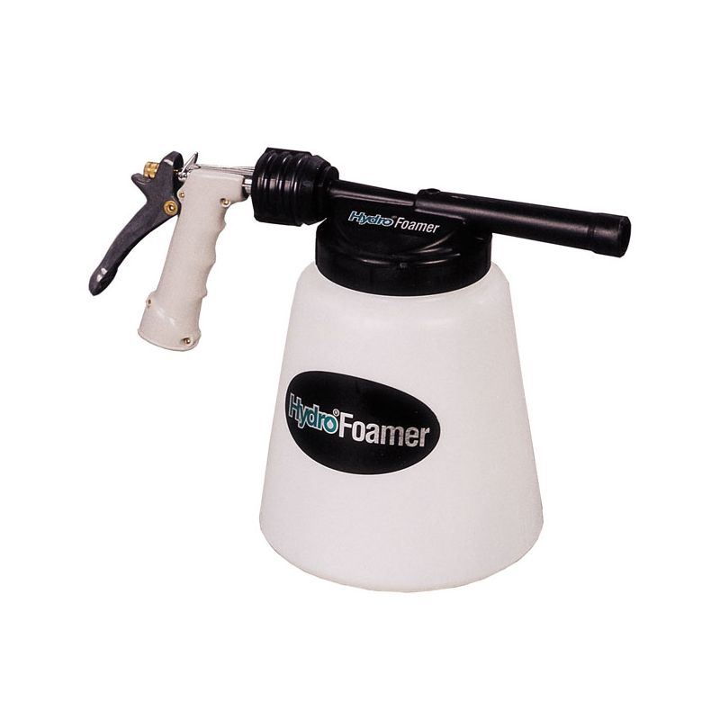 Bike Brite Hydrofoamer Motorcycle Wash System foam gun kit with hose and spray nozzle for easy motorcycle cleaning.