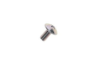 Kawasaki Z125 Pro screw, 5x10 hardware fastener, close-up view showing black metal screw for motorcycle assembly.