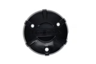 Honda OEM engine cover protector 11370-K26-B00 Grom, durable black plastic engine part with Honda branding.