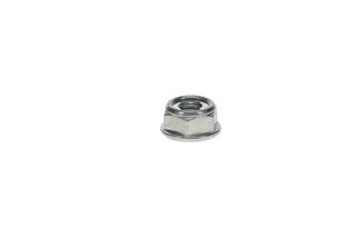 Honda 8mm nut, hardware component, shown in a close-up image, suitable for automotive or machinery applications.