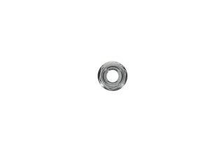 Honda 8mm nut, hardware component, close-up image showing the metal nut's threaded interior and smooth exterior finish.