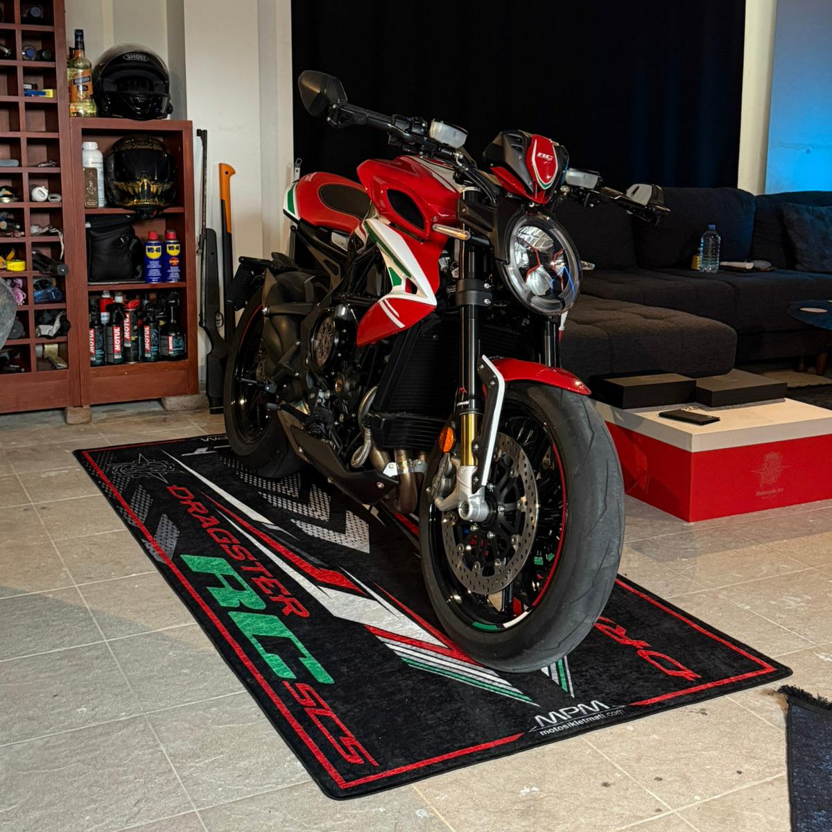 MPM Motorcycle Mat for MV Agusta Dragster RC - MM4265 - Howling Moto