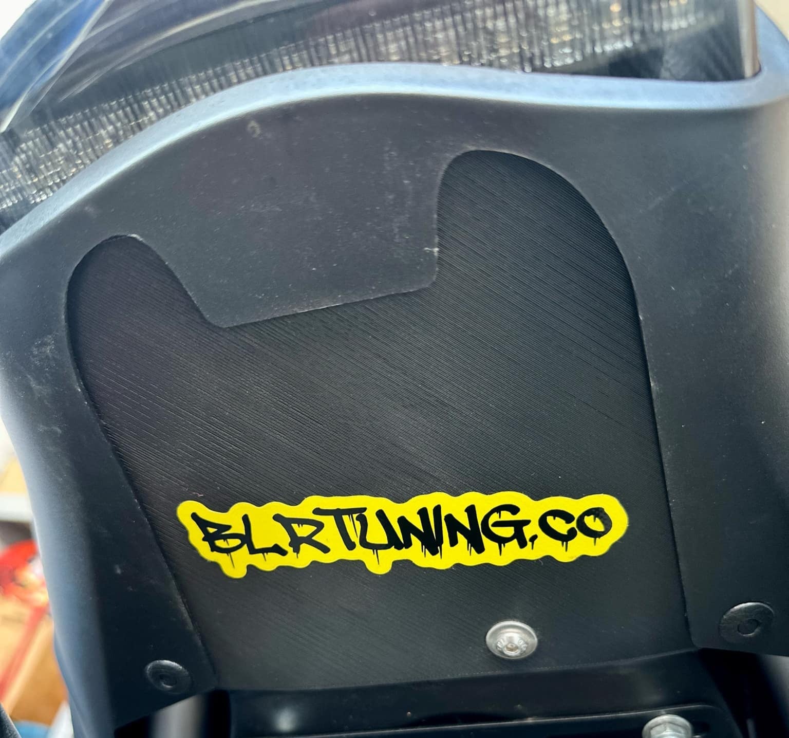 TRIUMPH SPEED TRIPLE 1050 RS TAIL DELETE BLOCK OFF PLATE 2016 TO 2020 - Howling Moto