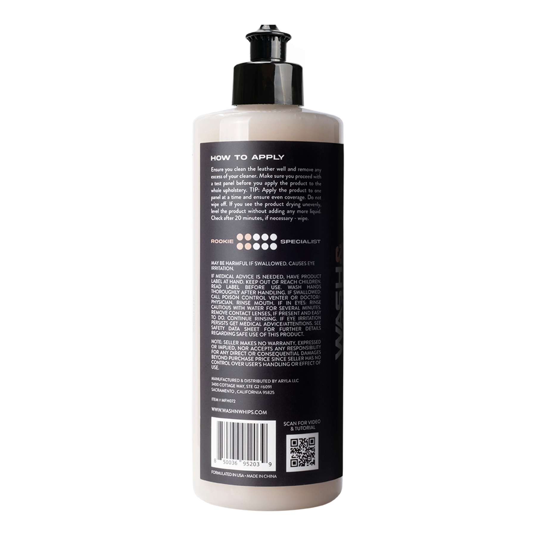 WASH&WHIPS Monza Leather Coating & Conditioner - Howling Moto