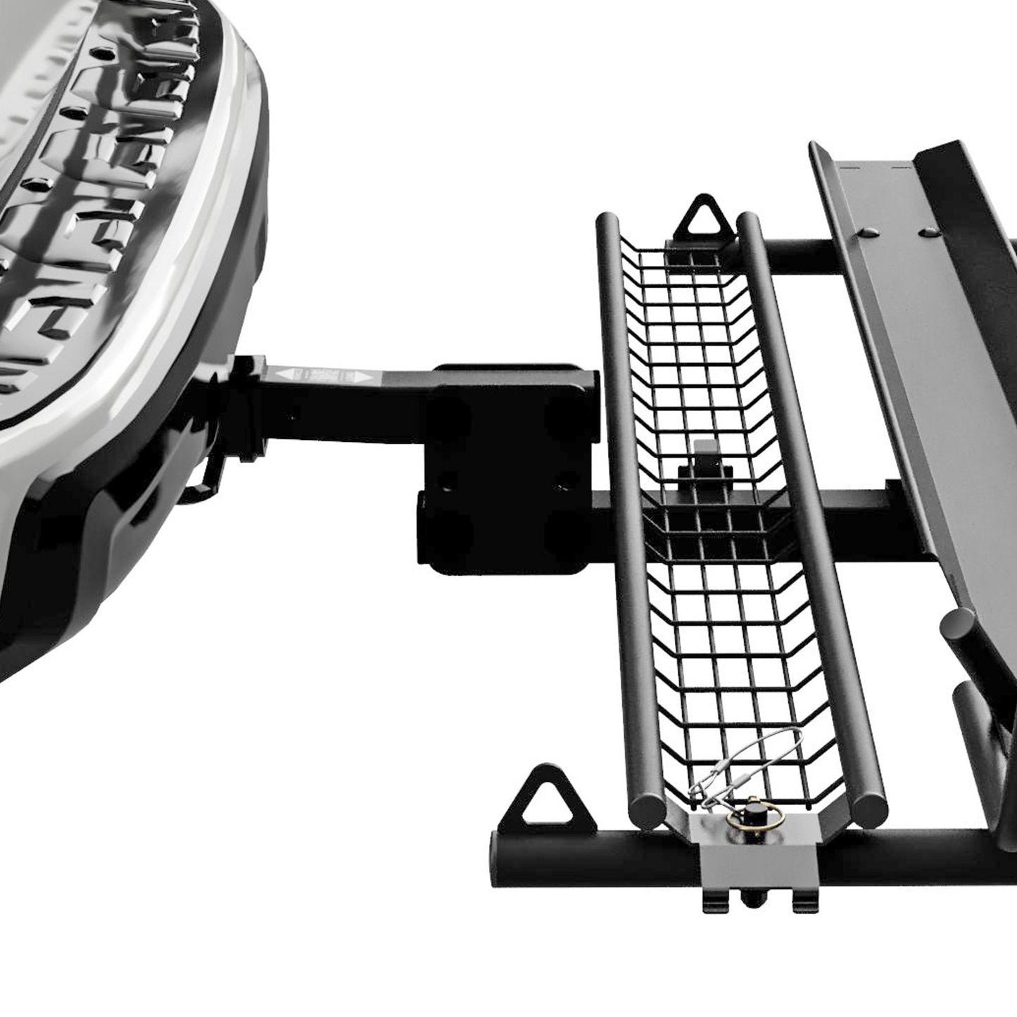 Height Adjustable Hitch Connection - Howling Moto