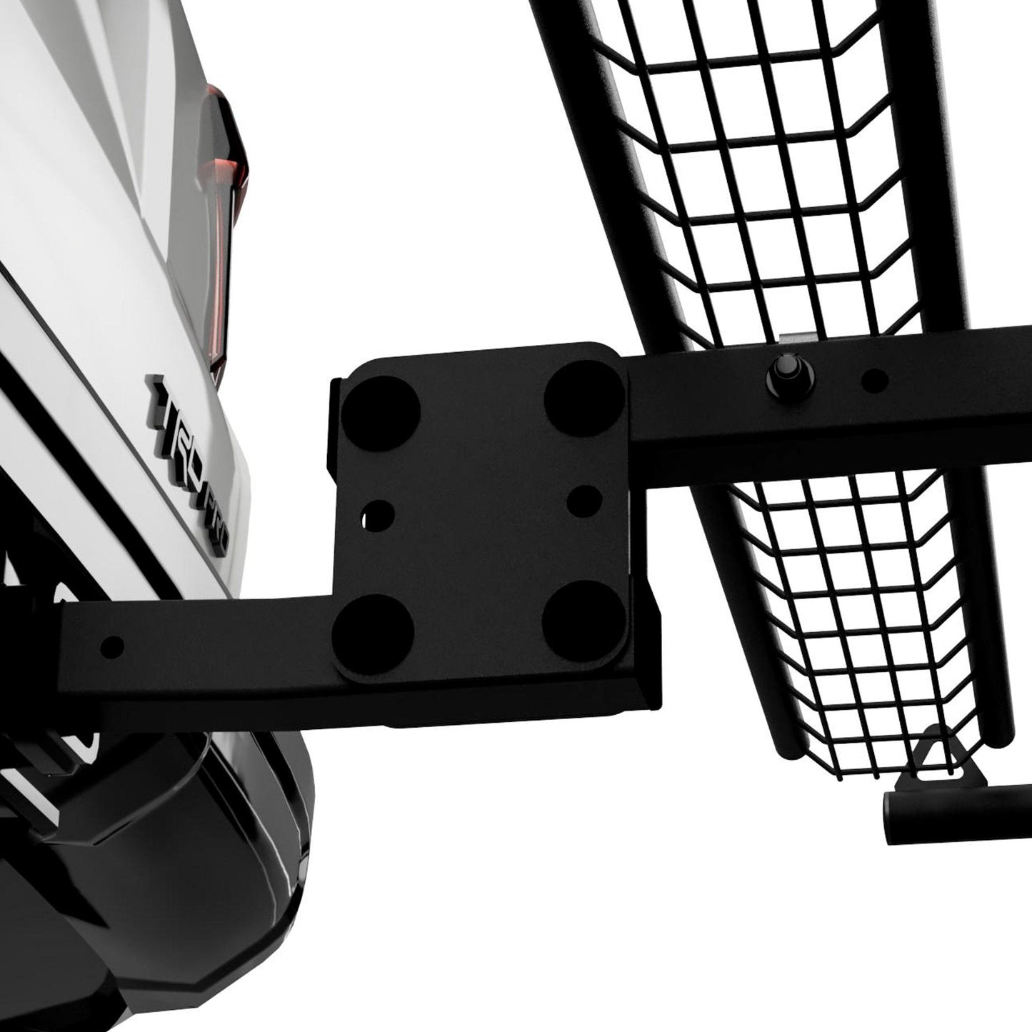 Height Adjustable Hitch Connection - Howling Moto