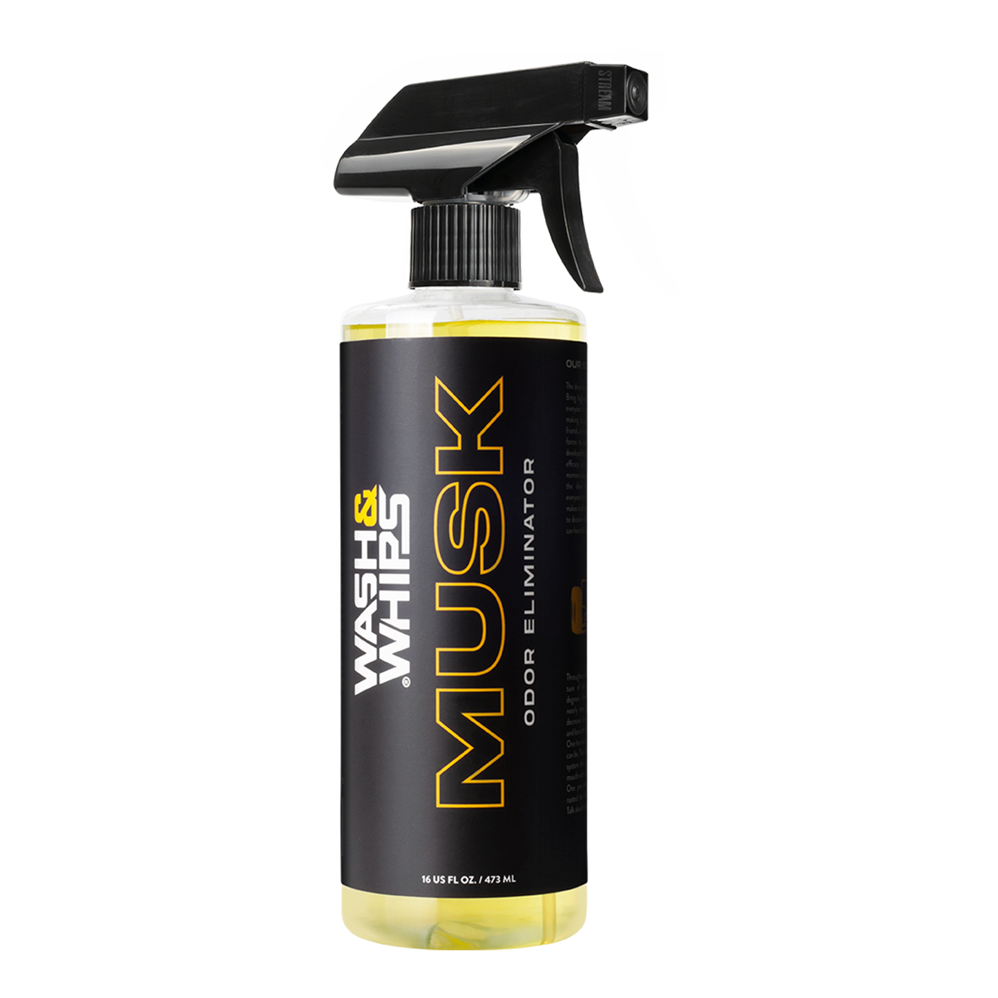 WASH&WHIPS Musk Odor Eliminator [New Customer Offer 16oz (see promo in cart)] - Howling Moto