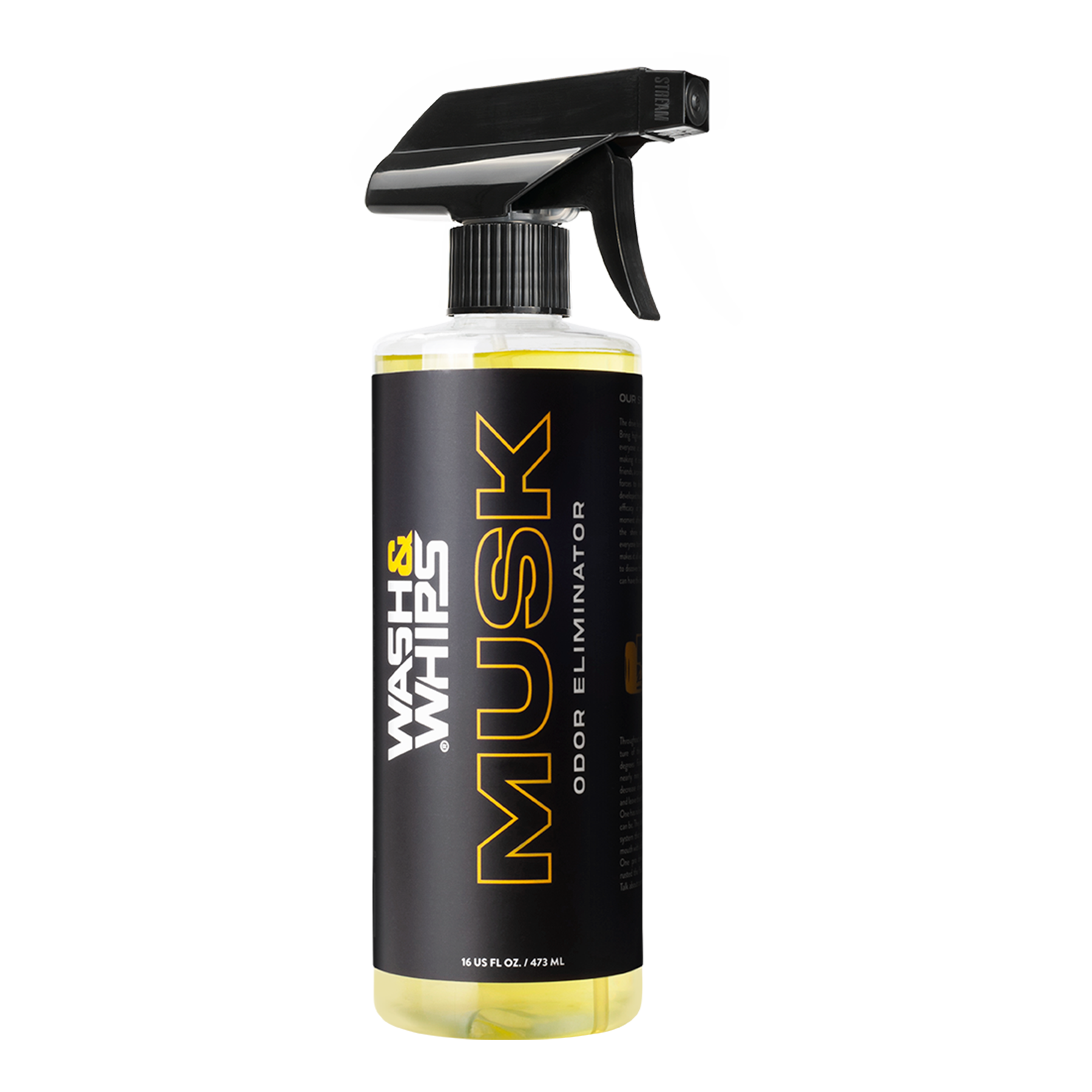 WASH&WHIPS Musk Odor Eliminator [New Customer Offer 16oz (see promo in cart)] - Howling Moto
