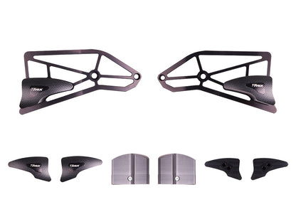 2016 - 2023 Kawasaki Z125 Pro No Cut Frame Sliders